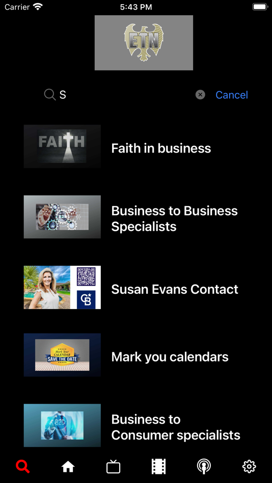 #6. Executive Talk Network (iOS) Podle: TvStartup Inc.