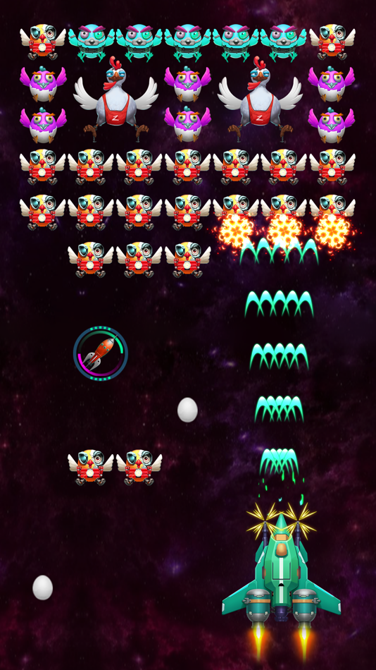 #2. Galaxy Attack: Alien Invaders (iOS) By: Onegame Global Limited