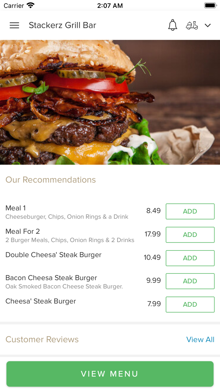 Stackerz Grill Bar LTD