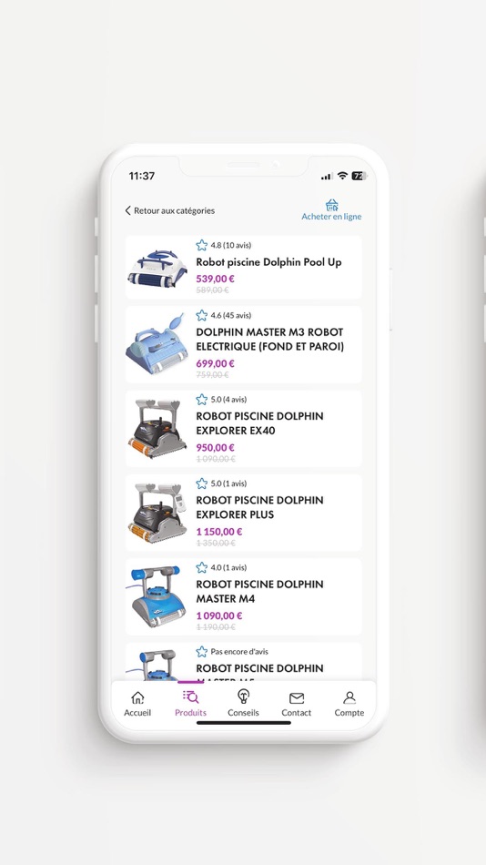 #2. Piscinewebstore (iOS) 由: Piscinewebstore