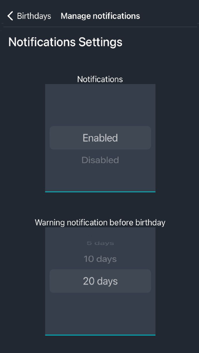 BuddyBot - birthday reminder Screenshot