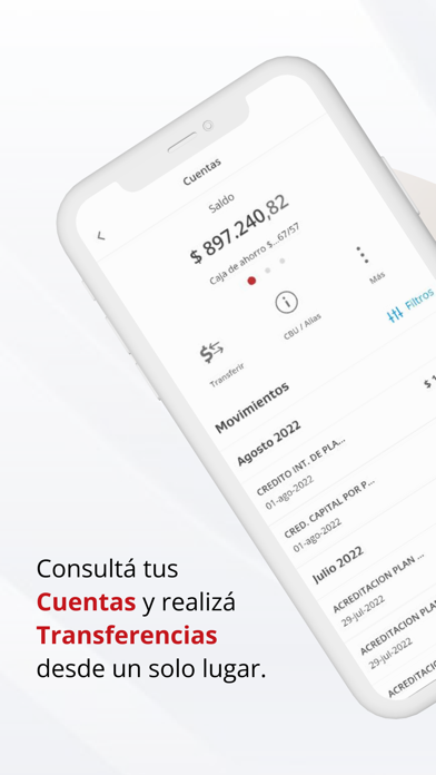 Screenshot #3 pour ICBC Mobile Banking(Argentina)