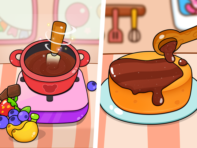 ‎Cake Maker Piggy Panda Screenshot