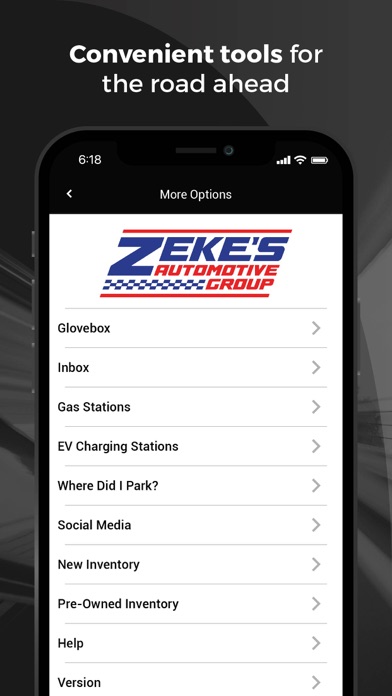 Zeke's Automotive Group Screenshot