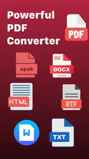 the pdf converter word to pdf iphone screenshot 1