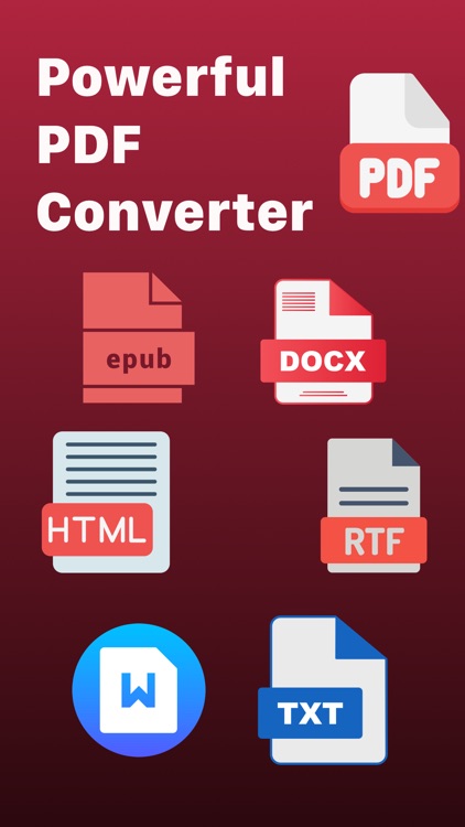PDF Converter: Word convert