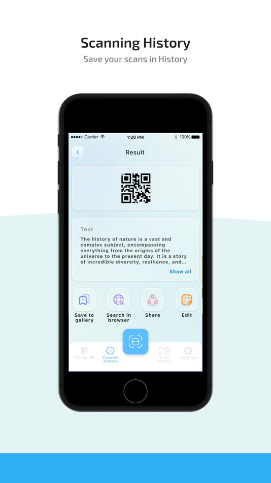 #2. QR Code Smart Scanner (iOS) 由: Erica Marginean