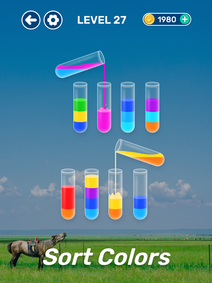 Color Water Sort Puzzle Game