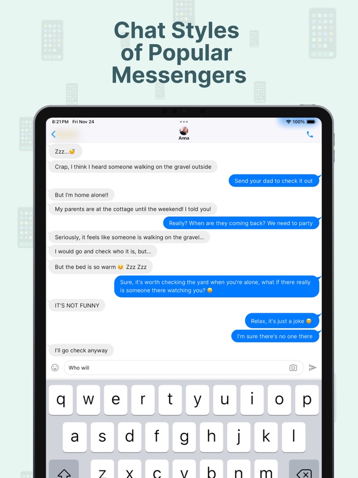 Love Story Chat Texting Game