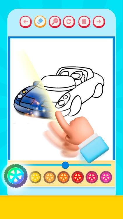 Cars Coloring Book Set screenshot-3