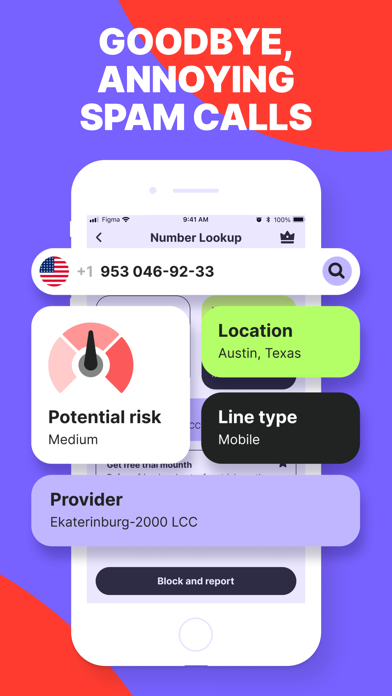 Spam Call: Blocker & Lookup Screenshot