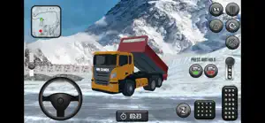 Dumper Truck - Snowy Road screenshot #3 for iPhone