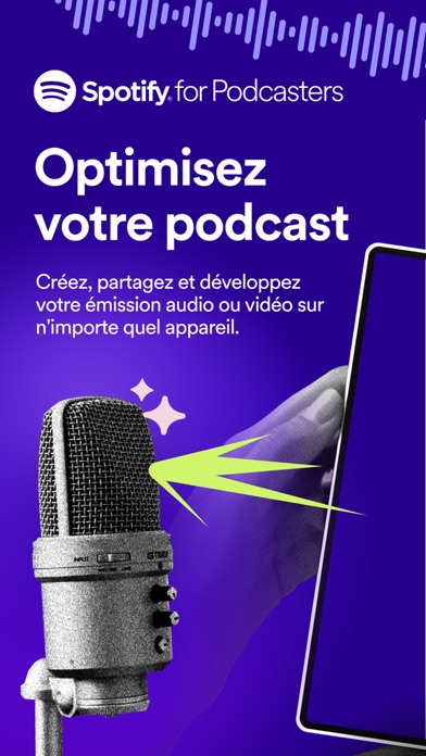 Screenshot #1 pour Spotify for Podcasters