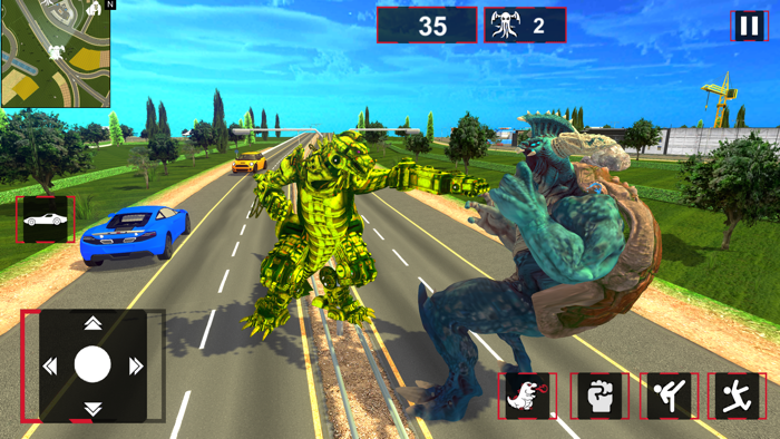 Gorilla vs Kaiju City Rush