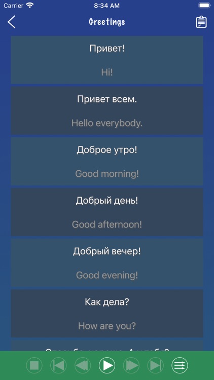 Russian Phrase Book Learn