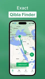 qibla finder map & compass iphone screenshot 1