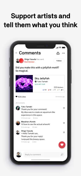 Game screenshot ArtSticker - Buy & Discuss Art apk