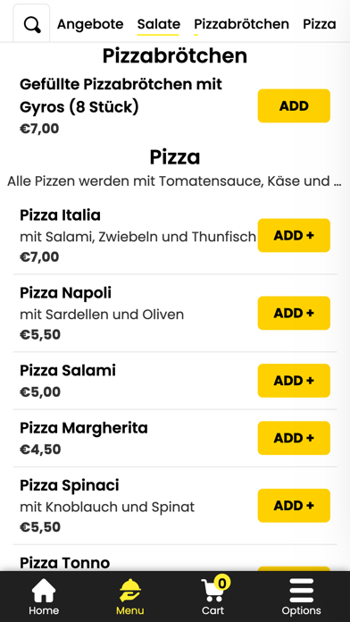 Pizzeria San Marino Screenshot