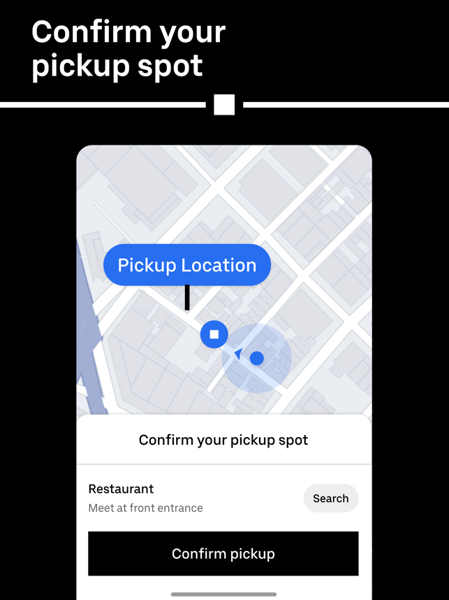 ‎Uber - Request a ride Screenshot