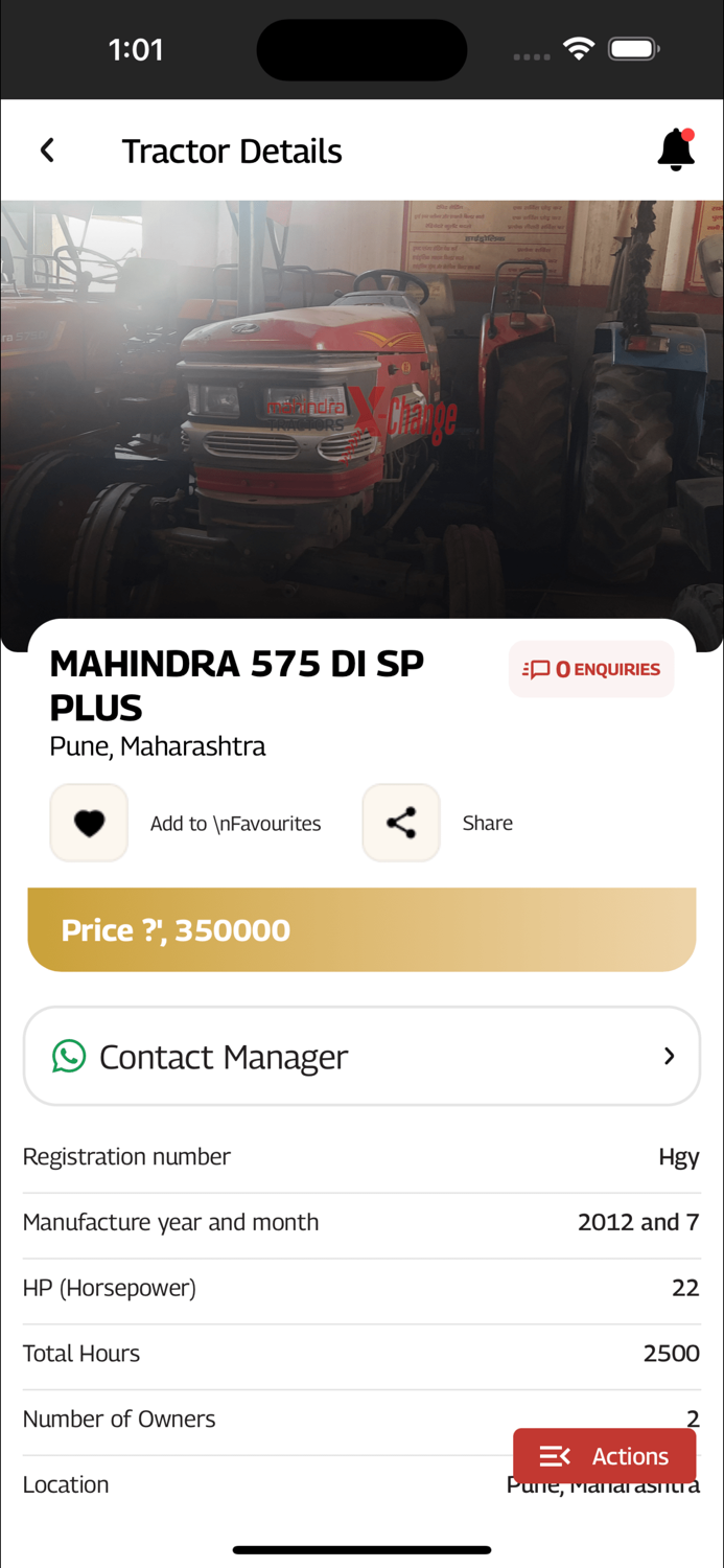 Mahindra Tractors X-Change