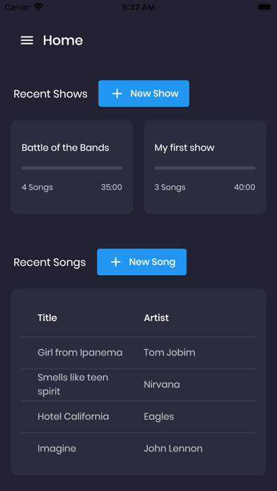 Songlist Plus Screenshot