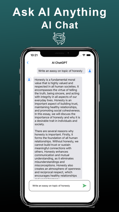 SmartAI - ChatBot Screenshot