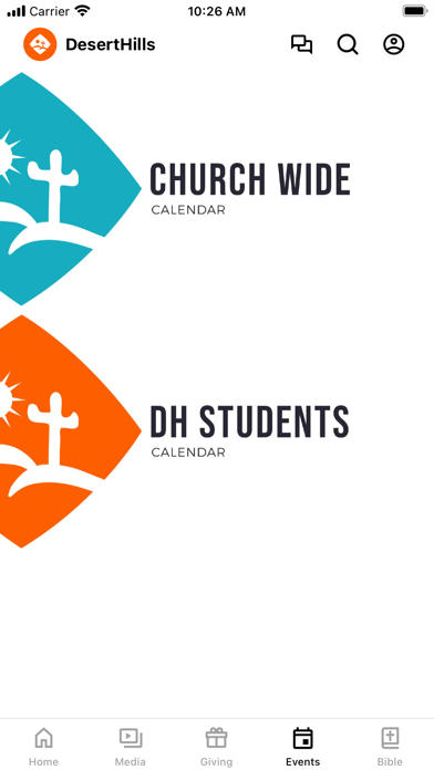 Desert Hills Baptist Church Screenshot