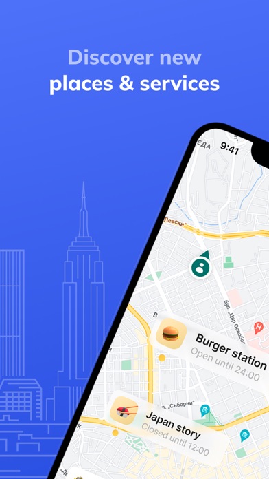 W2C: Services, Places, Taxi Screenshot