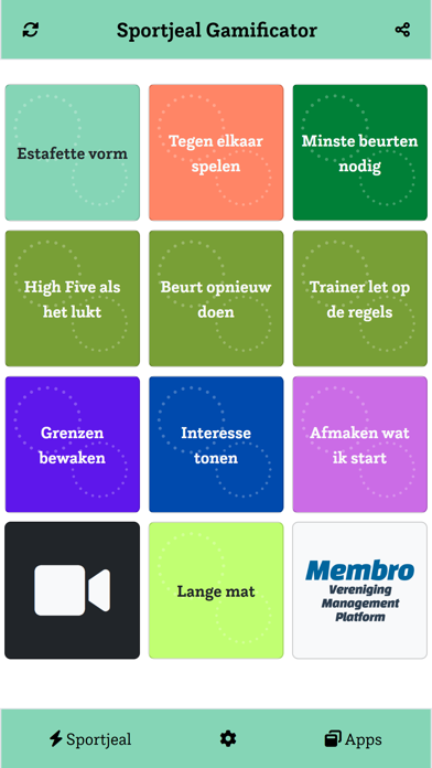 Sportjeal Gamificator Screenshot
