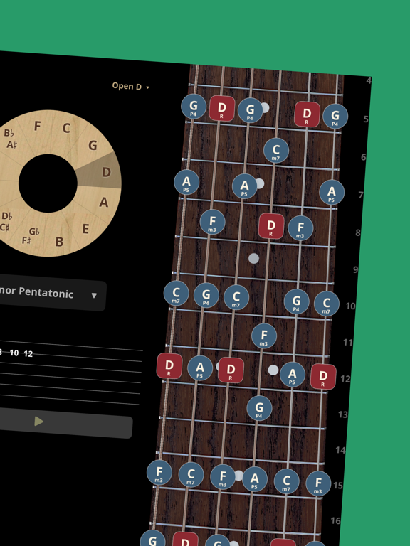 Alt Tunings - Guitar Chords iPad screenshot 4 - Music app