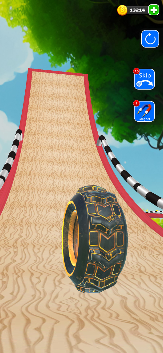 Going Tire Merge Ball Games