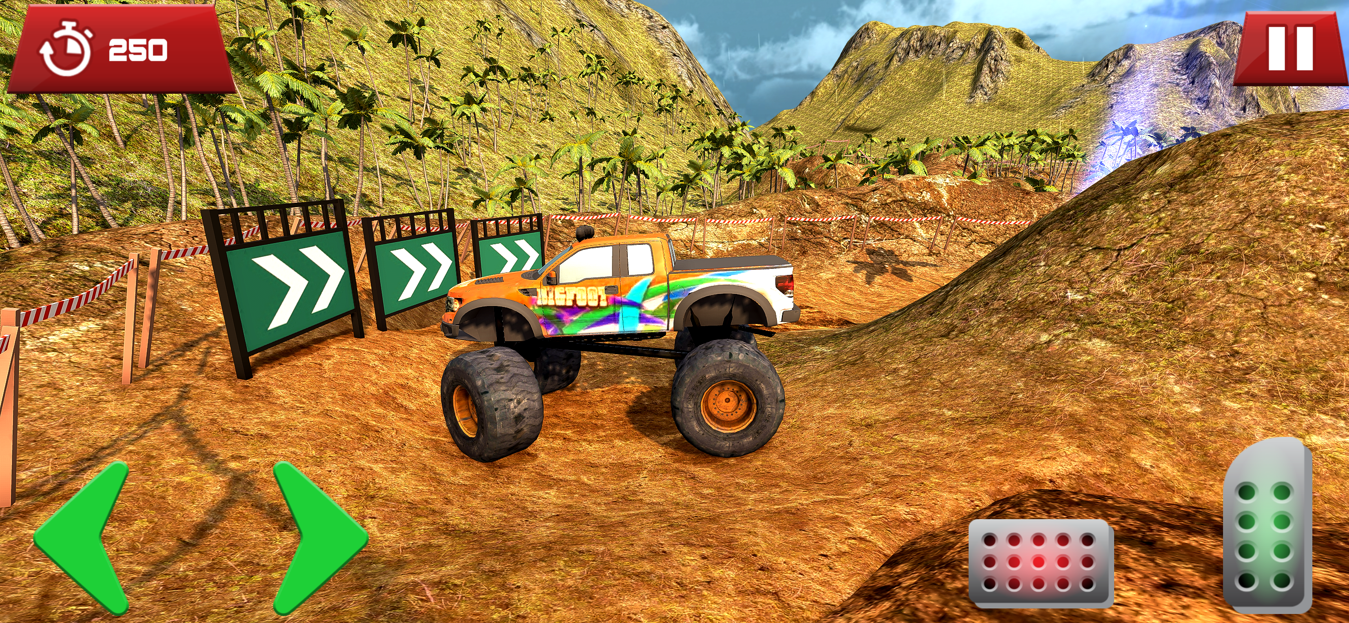 Offroad Monster Mud Truck Race