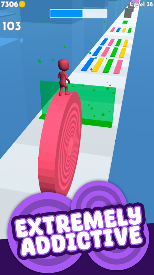 #3. Layers Roll (iOS) 由: Prota Games Studio
