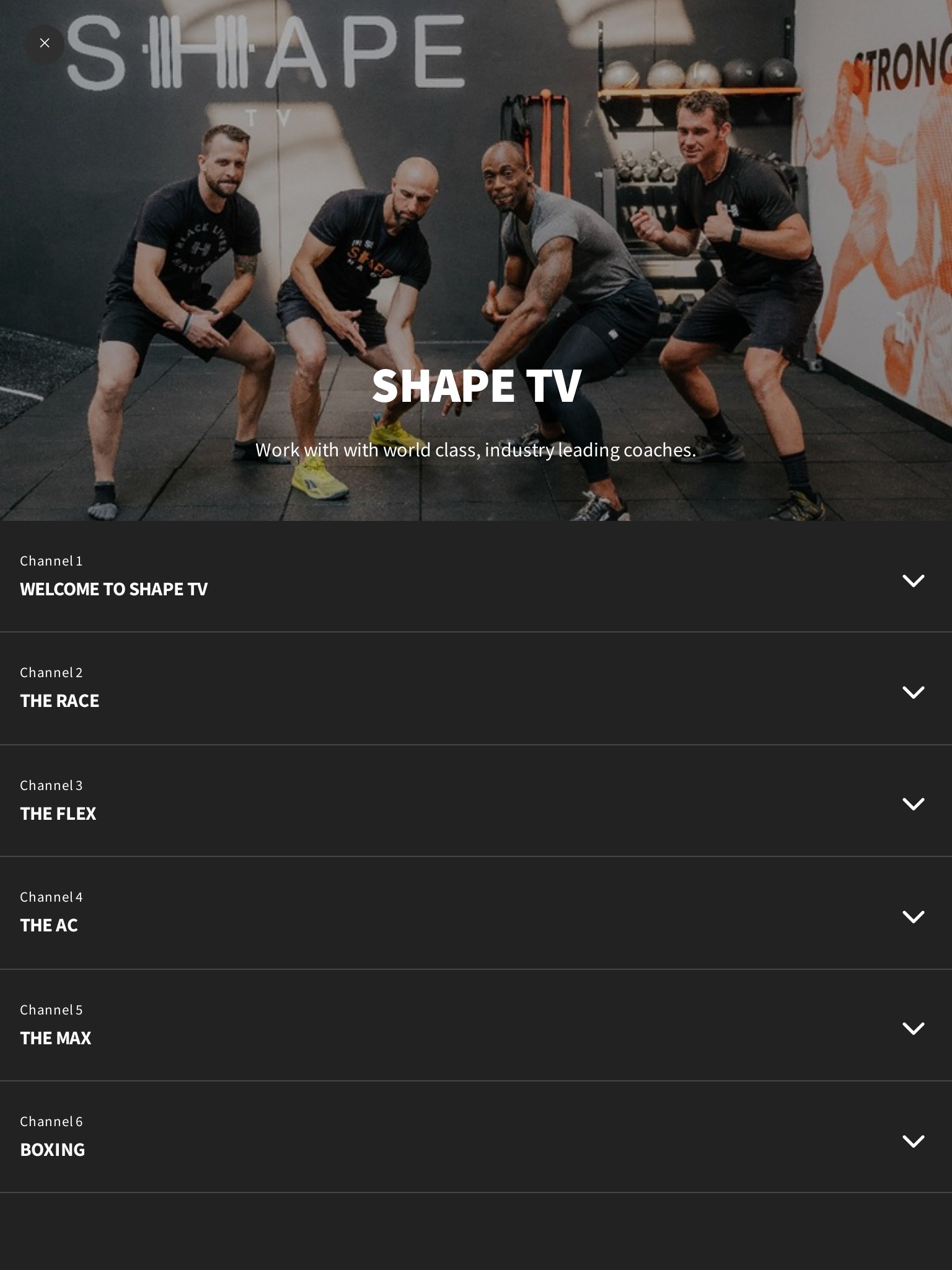 SHAPE TV screenshot 4