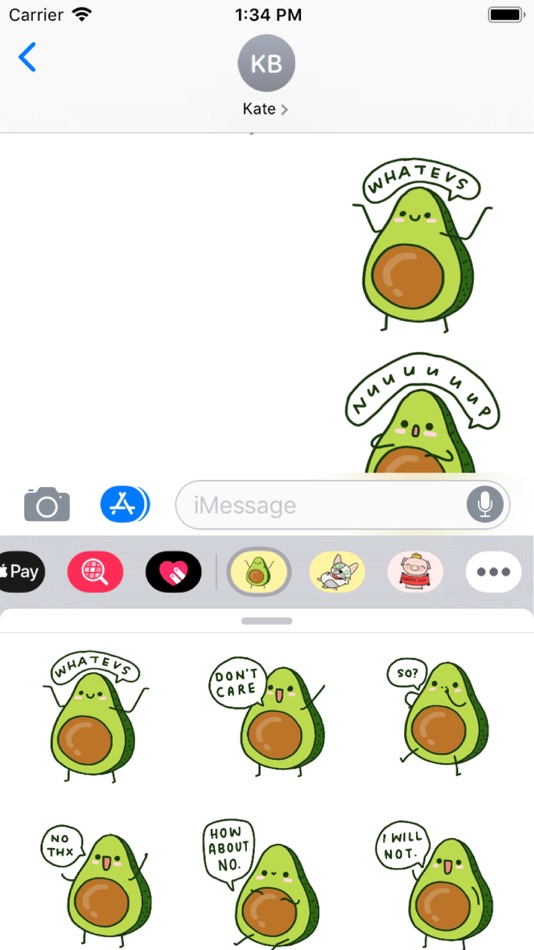 #2. Disobedient Avocado (iOS) By: Adelyn Li Ting Tam