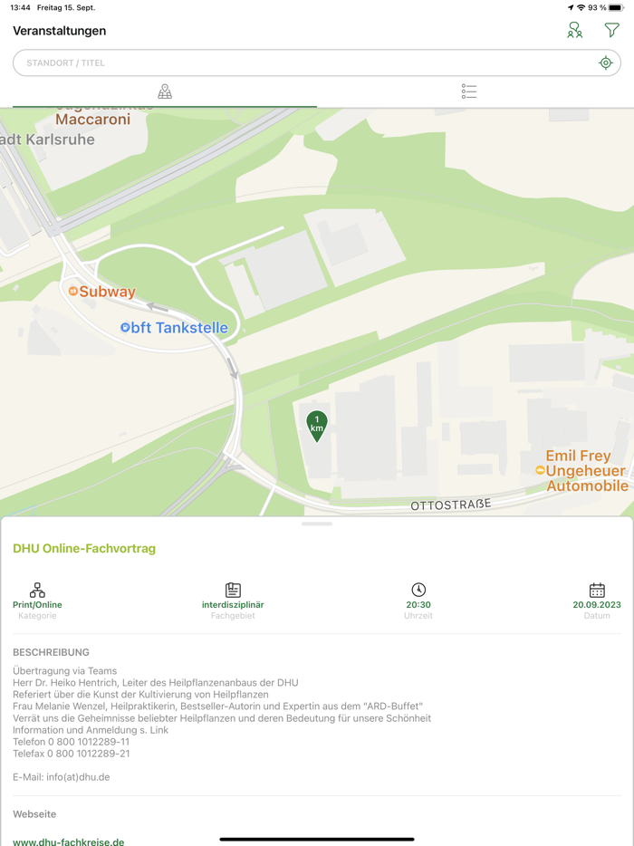 Schwabe Premium Service App