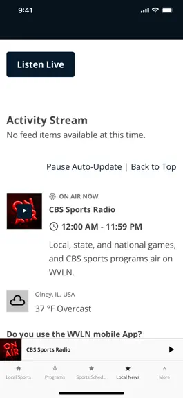Game screenshot WVLN 740 AM & 107.1 FM apk