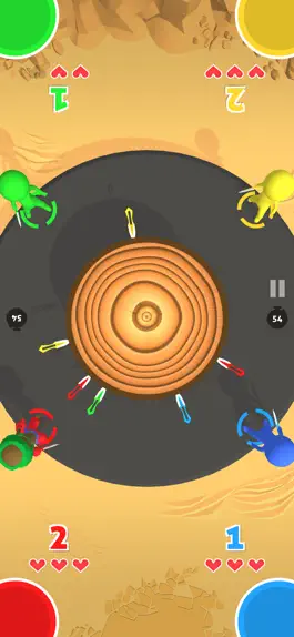 Game screenshot Stick Games Party: 4 players mod apk