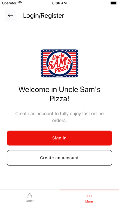 Uncle Sam's Pizza Toruń Screenshot