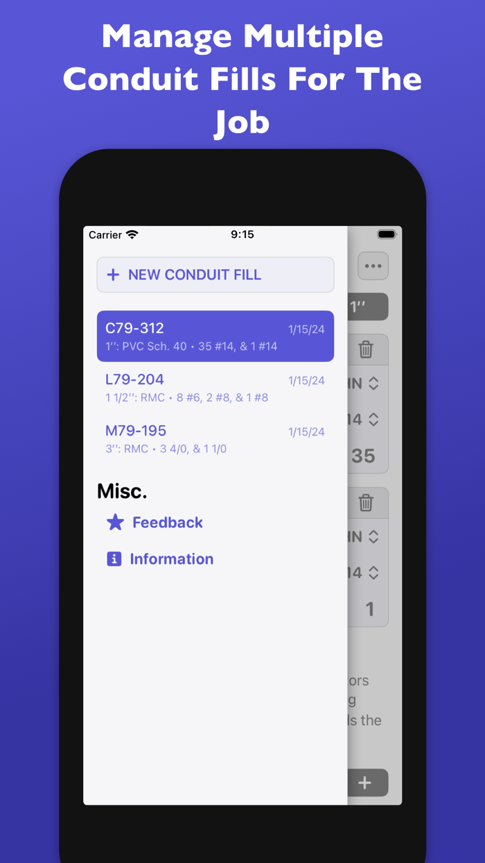 Derated Conduit Fill