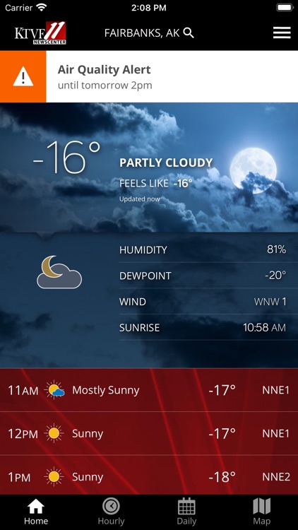 KTVF Interior Weather