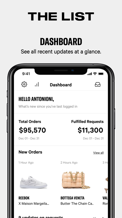 THE LIST Seller Screenshot