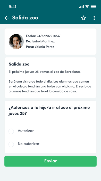 Colegio Patrocinio de San José Screenshot