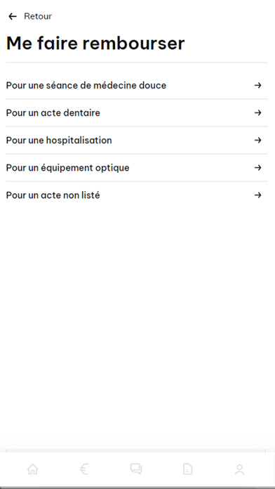 BNP Paribas Protection Santé Screenshot
