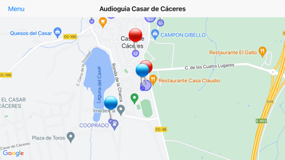 Audioguia Casar de Cáceres Screenshot