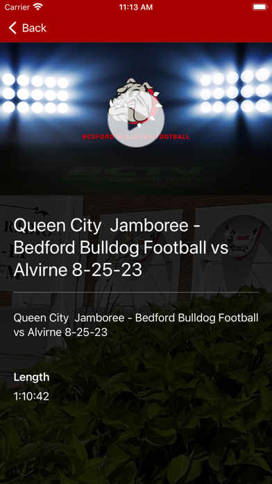 Bedford Community Television Screenshot