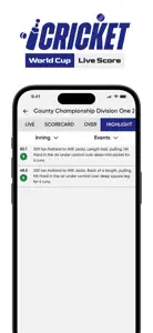 Worldcup - Live Cricket Scores screenshot #8 for iPhone