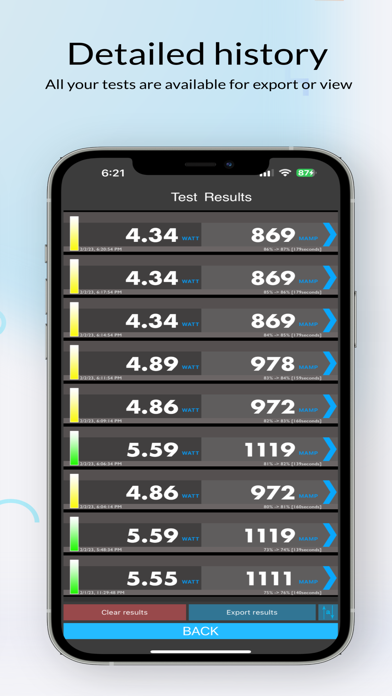 Amperes Battery Charging Lite Screenshot