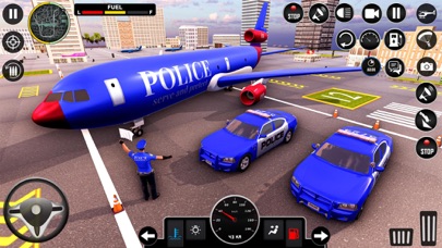 Police Car Transport Truck Screenshot