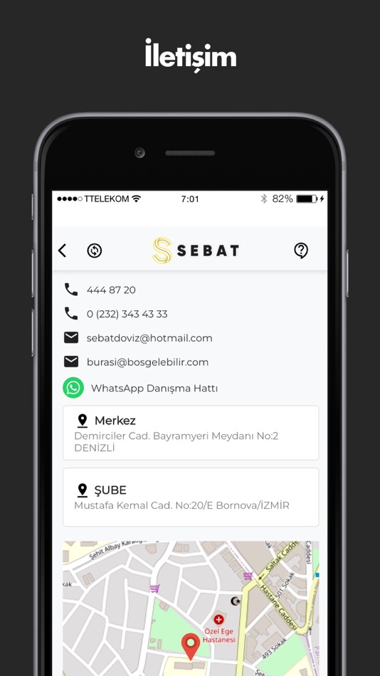 #6. Sebat Döviz (iOS) Podle: SEBAT DOVIZ